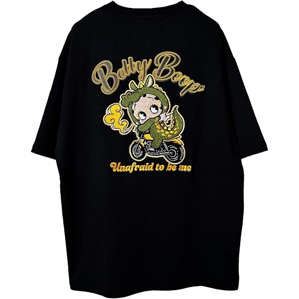 Amazon | Betty Boop バイカー ベティ Tシャツ | Tシャツ・カットソー 通販